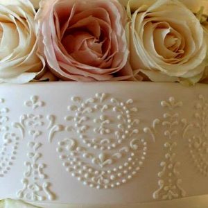 Piped Wedding Cake