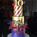 Kooza corporate cake